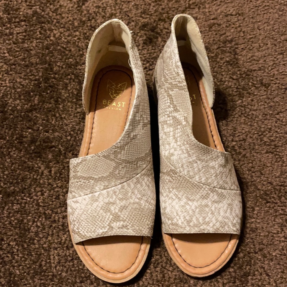 Snakeskin Sandals